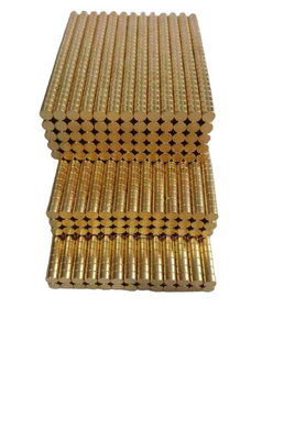 Mua N38 N50 Nam châm Neodymium Đất hiếm Nam châm vĩnh cửu NdFeB Lớp phủ vàng được tùy chỉnh đặc biệt online manufacture