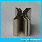 Silver Coating Arc Neodymium Permanent Magnets Motor Neodymium Magnet