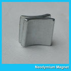 Silver Coating Permanent Neodymium Arc Magnets For Brushless DC Motor