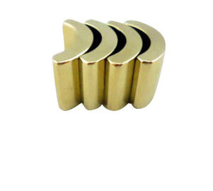 Mua N52 thiêu kết Neodymium Iron Boron Magnet Arc Hình dạng kích thước và hình dạng tùy chỉnh online manufacture